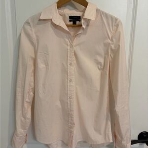J. Crew Stretch Perfect Soft Pink Shirt
